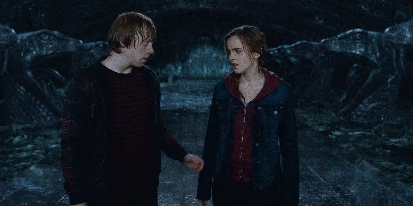 Ron et Hermione Reliques de la Mort