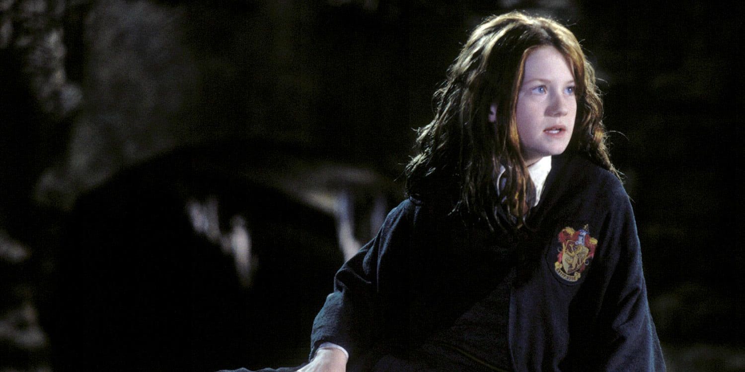 Ginny Weasley dans la chambre des secrets