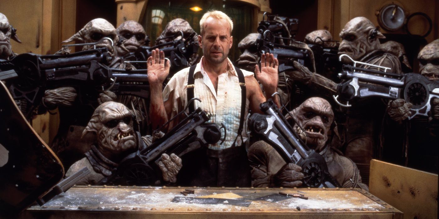Bruce Willis dans Le cinquième élément