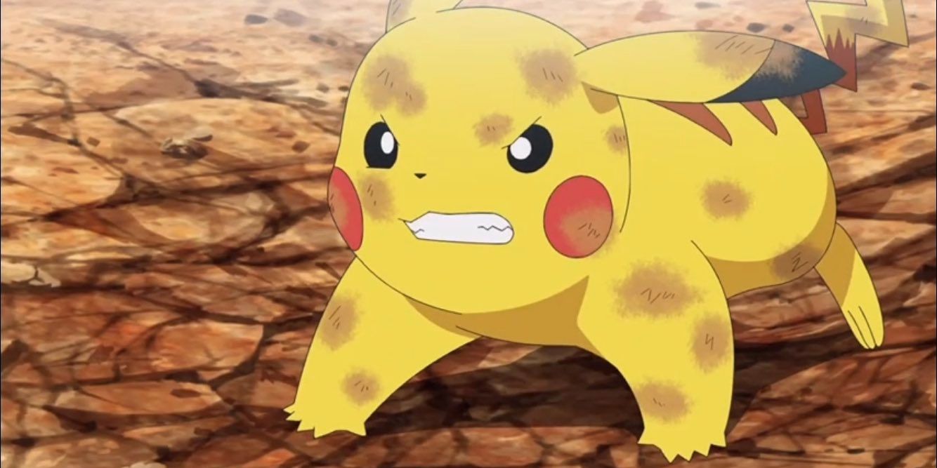 Pokémon Pikachu blessé
