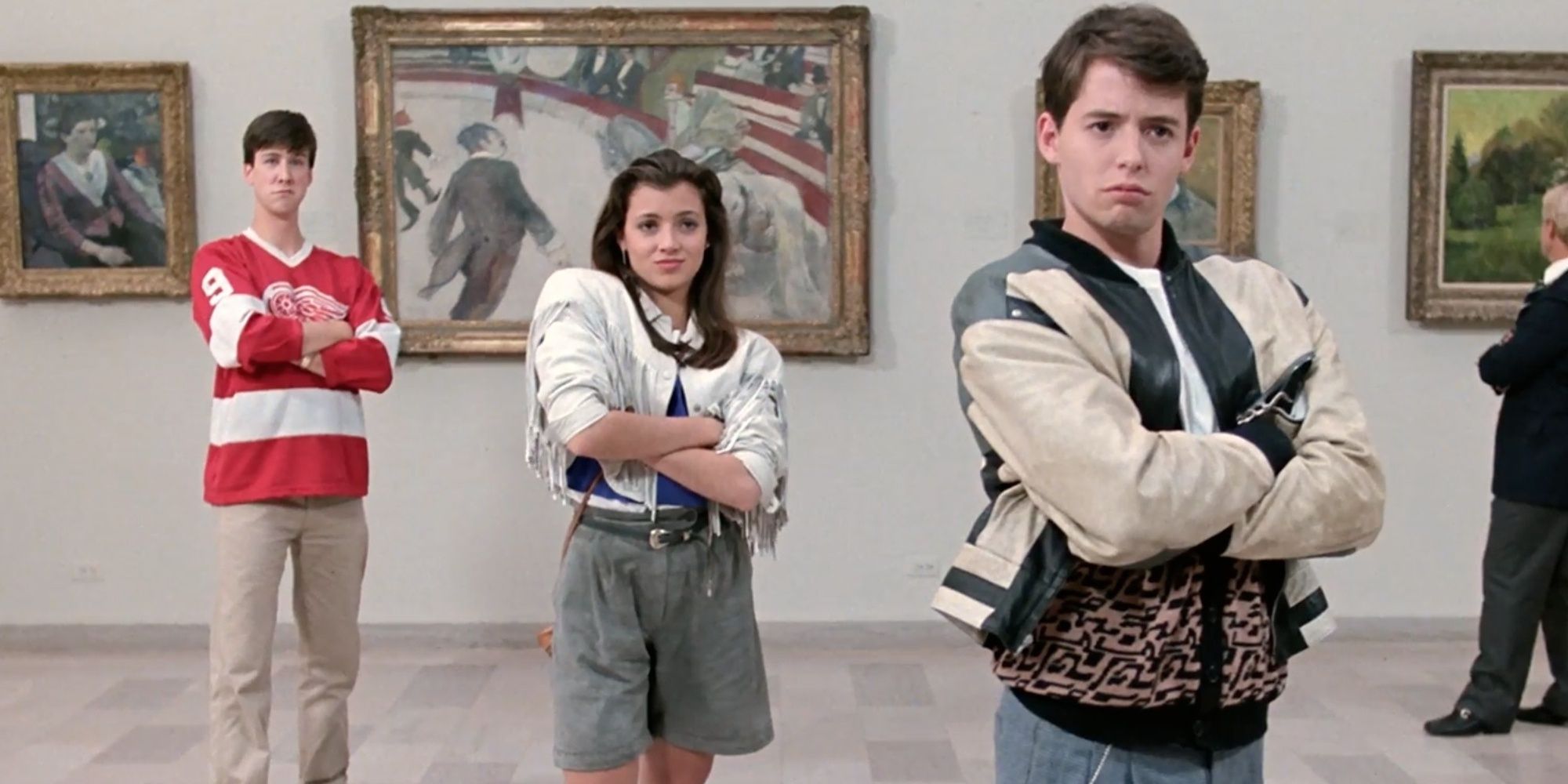 Alan Ruck, Mia Sara et Matthew Broderick dans Ferris Bueller's Day Off