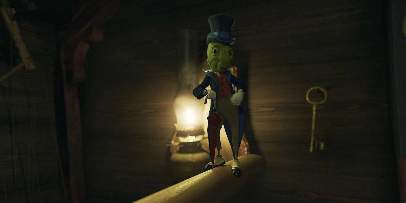 Pinocchio a reçu l'aide de Jiminy Cricket