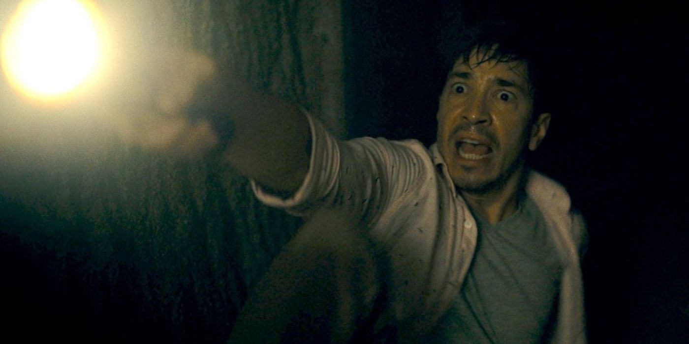 Barbarian a fait mourir AJ de Justin Long comme Darry dans Jeeper's Creepers