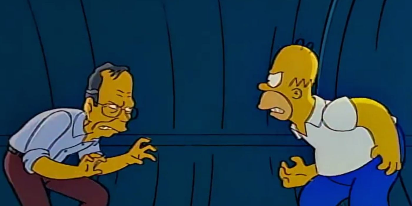 Les Simpson Homer George Bush 2