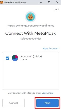 Connectez-vous avec MetaMask