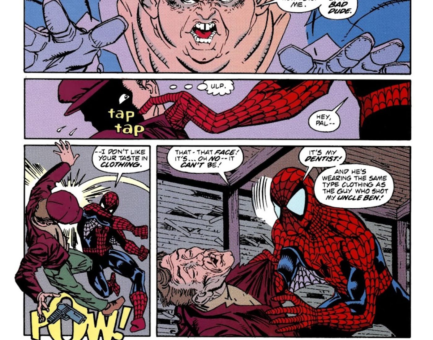 Le dentiste de Spider-Man