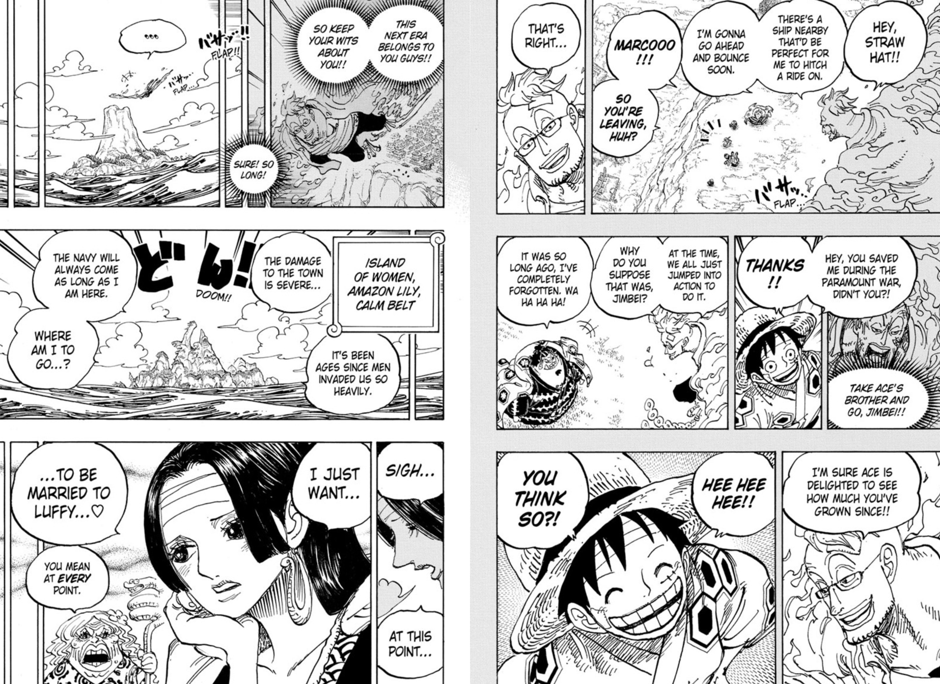 One Piece Chapitre 1059 Pages 4-5