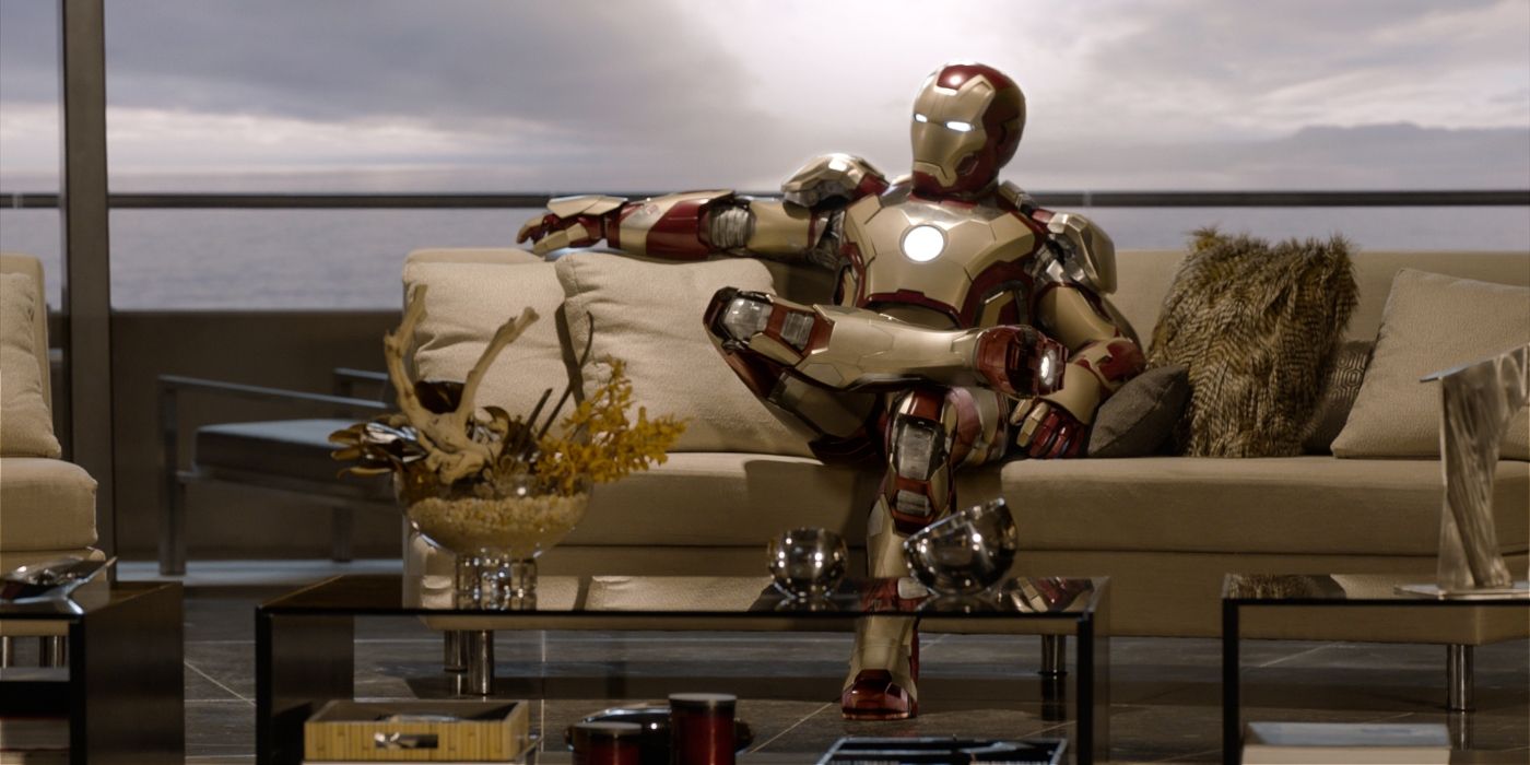 Iron Man 3 Scène de canapé