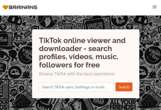 Visionneuse en ligne TikTok