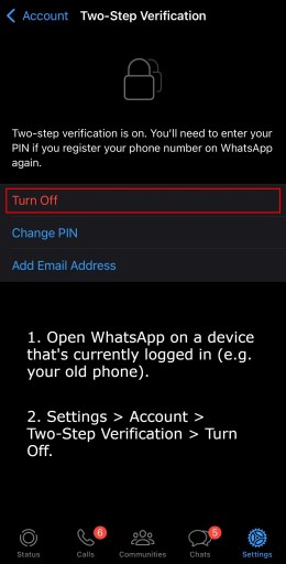 Code de sécurité WhatsApp non reçu