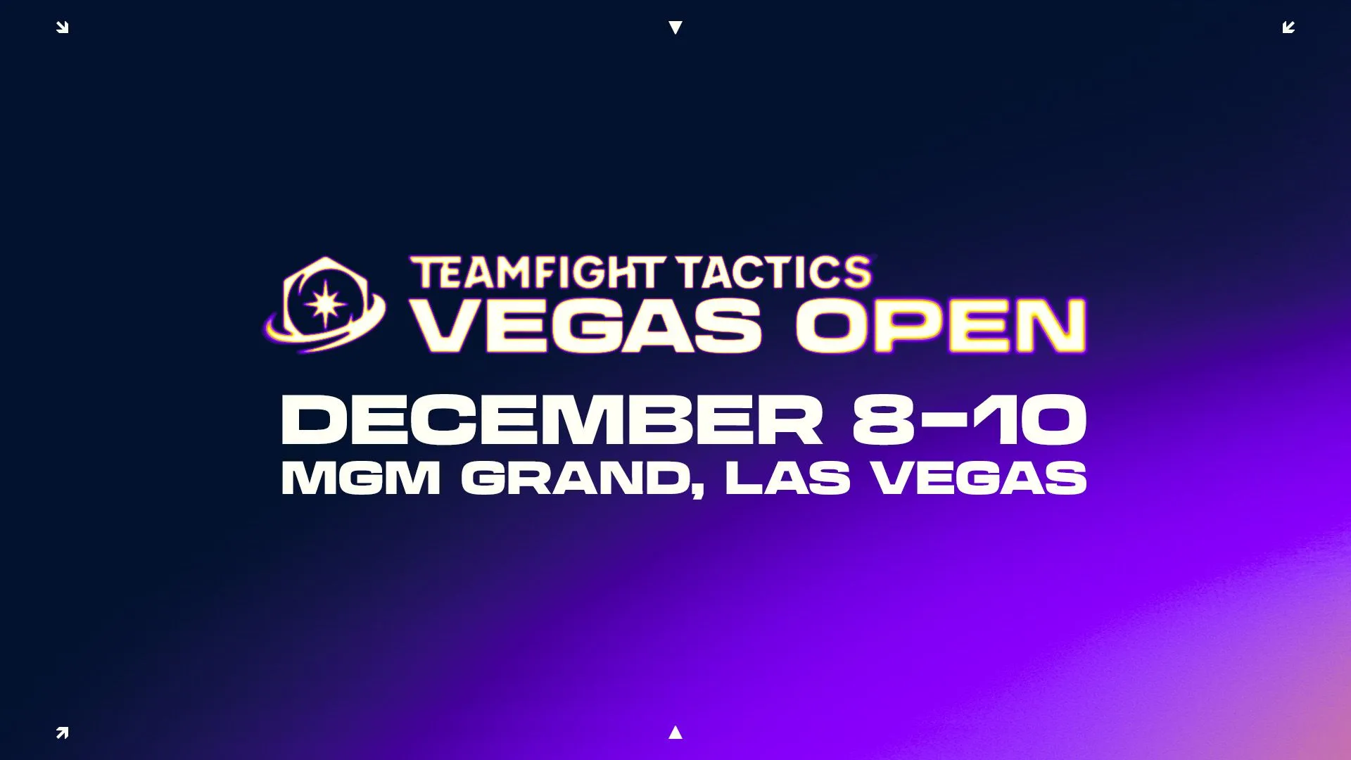 Image des dates du tournoi TFT Vegas Open à Las Vegas