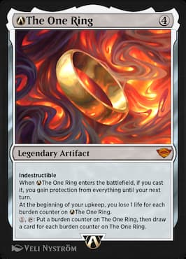 Image de The One Ring à travers The One Ring Alchemy MTG Arena
