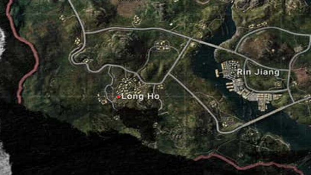 Ville de Long Ho sur la carte PUBG Rondo