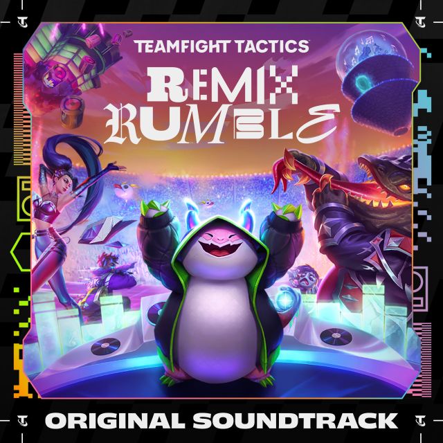 Choncc en couverture de la bande originale de Remix Rumble