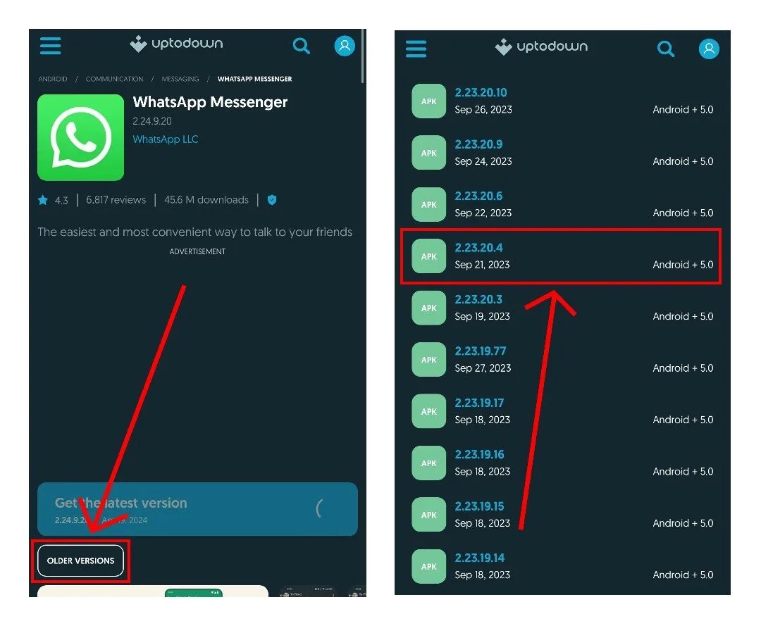 Supprimer la méta IA WhatsApp